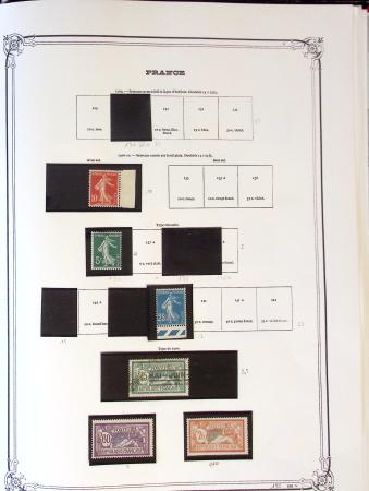 1860-1980 Collection neuve de France env. 1900-83 en