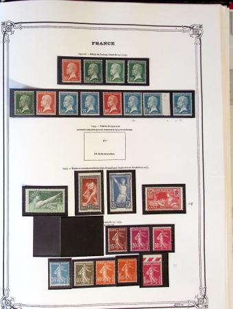 1860-1980 Collection neuve de France env. 1900-83 en