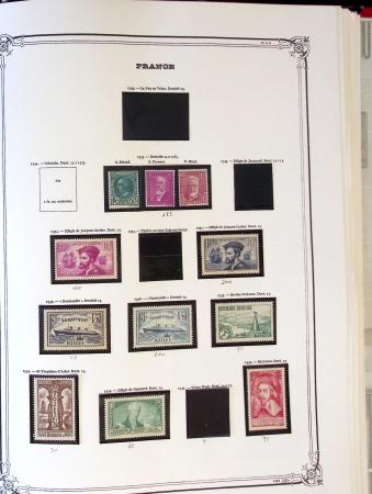 1860-1980 Collection neuve de France env. 1900-83 en