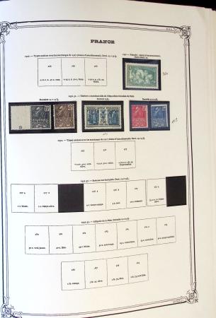 1860-1980 Collection neuve de France env. 1900-83 en