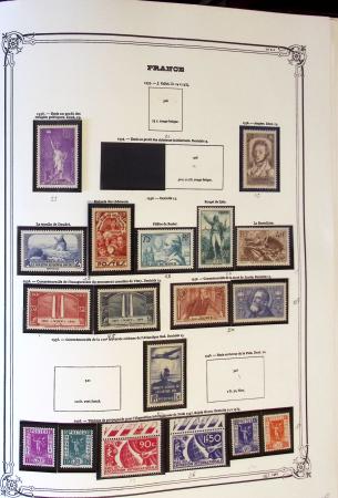 1860-1980 Collection neuve de France env. 1900-83 en