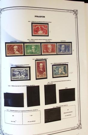 1860-1980 Collection neuve de France env. 1900-83 en