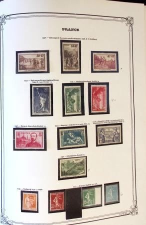 1860-1980 Collection neuve de France env. 1900-83 en