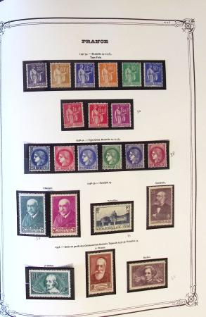 1860-1980 Collection neuve de France env. 1900-83 en