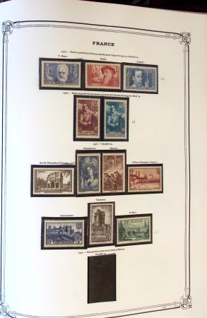1860-1980 Collection neuve de France env. 1900-83 en