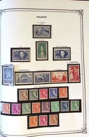 1860-1980 Collection neuve de France env. 1900-83 en
