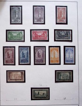 1888-1995, Jolie section Maghreb en 8 albums du Maroc