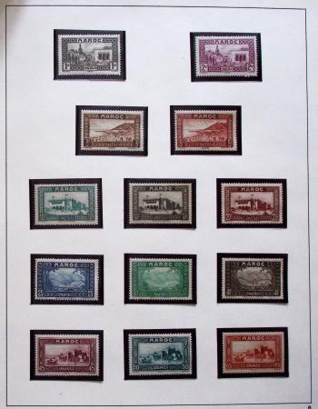 1888-1995, Jolie section Maghreb en 8 albums du Maroc
