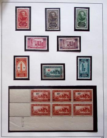 1888-1995, Jolie section Maghreb en 8 albums du Maroc