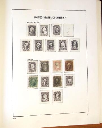 1850-1990 Collection avec de bonnes pièces comme 45,