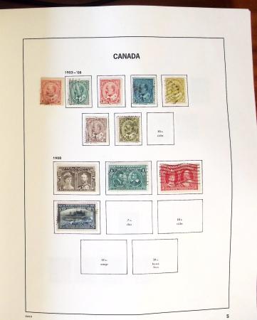 1850-1990 Collection avec de bonnes pièces comme 45,