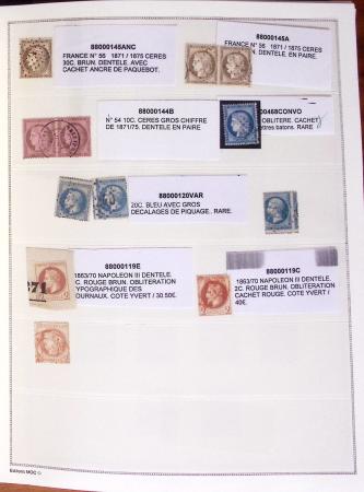 1849-2019, Collection de France en Moc, commençant