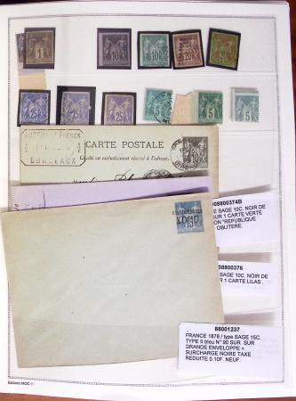 1849-2019, Collection de France en Moc, commençant
