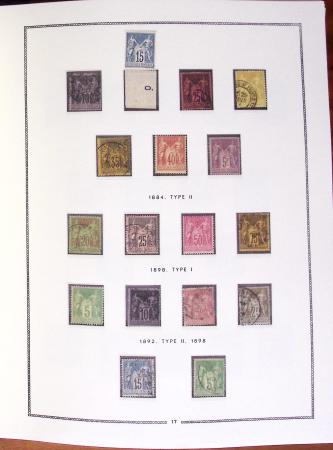 1849-2019, Collection de France en Moc, commençant