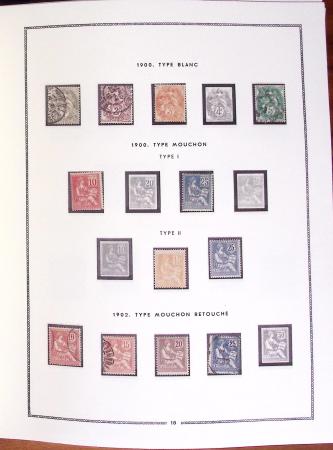 1849-2019, Collection de France en Moc, commençant