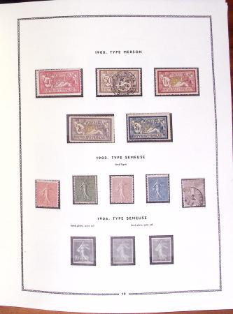 1849-2019, Collection de France en Moc, commençant