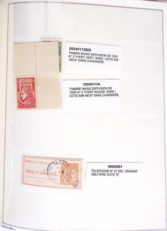 1849-2019, Collection de France en Moc, commençant