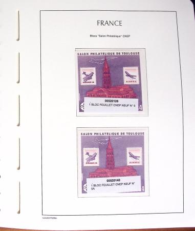 1980-2019, Collection en 2 classeurs, bloc CNEP avec