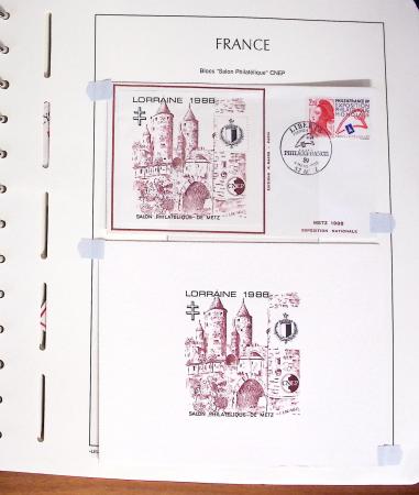 1980-2019, Collection en 2 classeurs, bloc CNEP avec