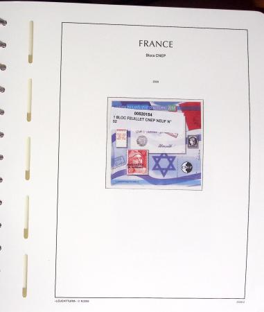 1980-2019, Collection en 2 classeurs, bloc CNEP avec