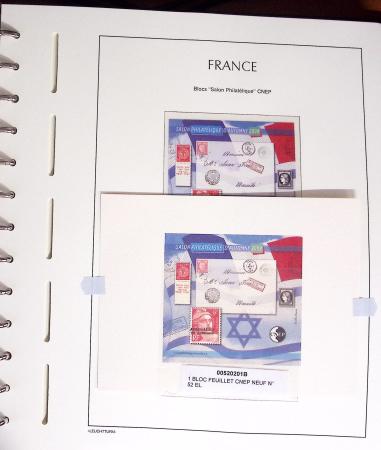 1980-2019, Collection en 2 classeurs, bloc CNEP avec