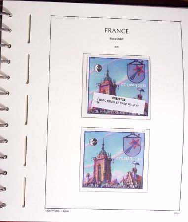 1980-2019, Collection en 2 classeurs, bloc CNEP avec