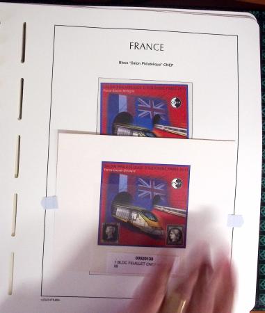 1980-2019, Collection en 2 classeurs, bloc CNEP avec