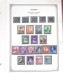 1918-50 Mint and used collection of Poland on Y&T album