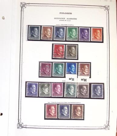 1918-50 Mint and used collection of Poland on Y&T album