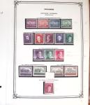 1918-50 Mint and used collection of Poland on Y&T album