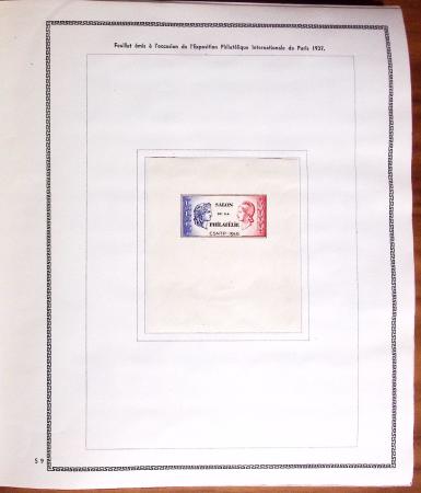 1853-1983 Petite succession comprenant un album de
