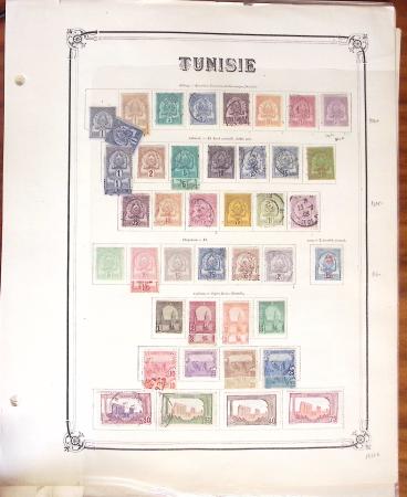 1888-1960 MAGHREB: Deux collections de Tunisie sur