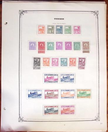 1888-1960 MAGHREB: Deux collections de Tunisie sur
