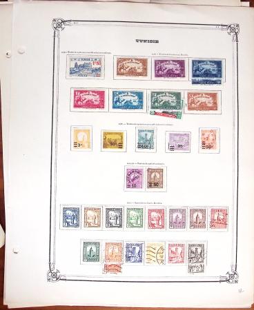 1888-1960 MAGHREB: Deux collections de Tunisie sur