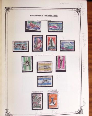 1892-1996 OCEANIE: Diverses collection dont Polynésie