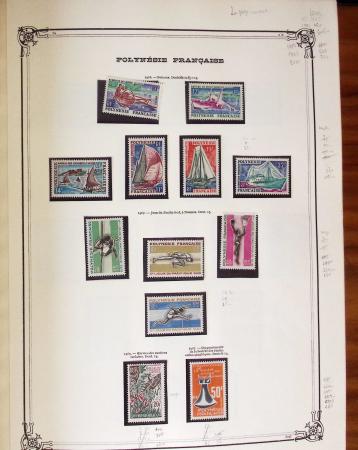1892-1996 OCEANIE: Diverses collection dont Polynésie