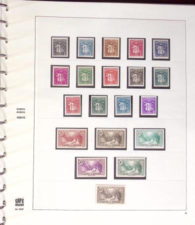 1931-2020, Collection d'Andorre en 3 volumes, avec