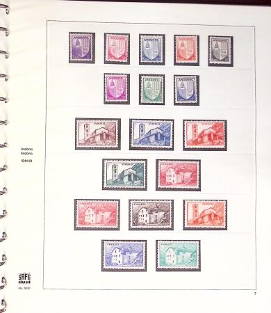 1931-2020, Collection d'Andorre en 3 volumes, avec