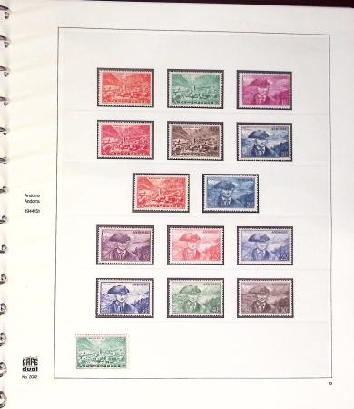 1931-2020, Collection d'Andorre en 3 volumes, avec