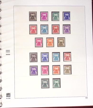 1931-2020, Collection d'Andorre en 3 volumes, avec