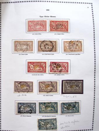 1849-2008, Belle collection d'oblitérés en six albums,
