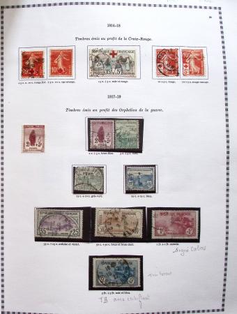 1849-2008, Belle collection d'oblitérés en six albums,