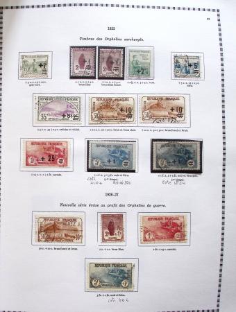 1849-2008, Belle collection d'oblitérés en six albums,
