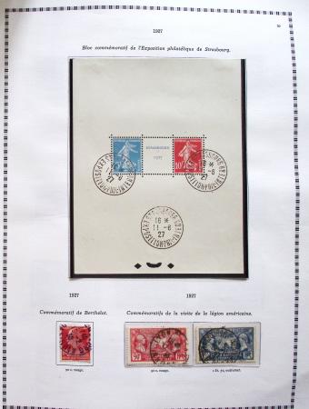 1849-2008, Belle collection d'oblitérés en six albums,