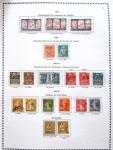 1849-2008, Belle collection d'oblitérés en six albums,