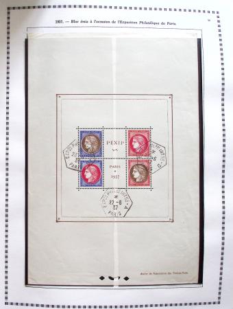 1849-2008, Belle collection d'oblitérés en six albums,