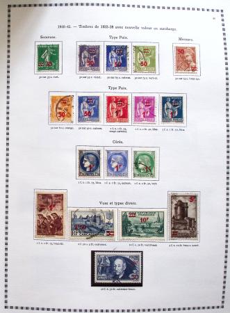 1849-2008, Belle collection d'oblitérés en six albums,
