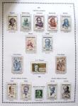 1849-2008, Belle collection d'oblitérés en six albums,