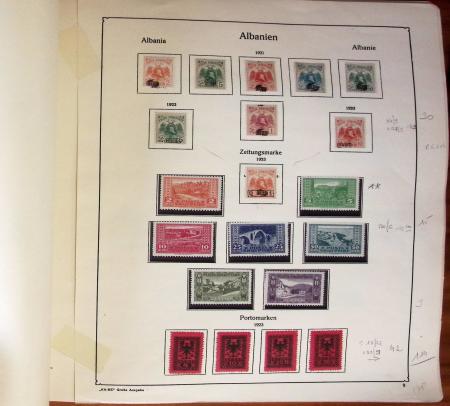 1913-66 Mint and used collection in ABRIA album showing