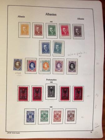 1913-66 Mint and used collection in ABRIA album showing